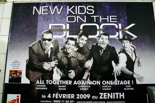 New Kids On The Block à Paris