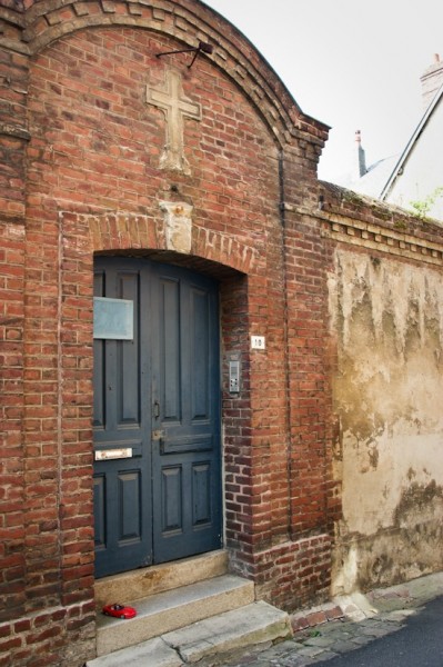 Porte d'une maison d'Honfleur