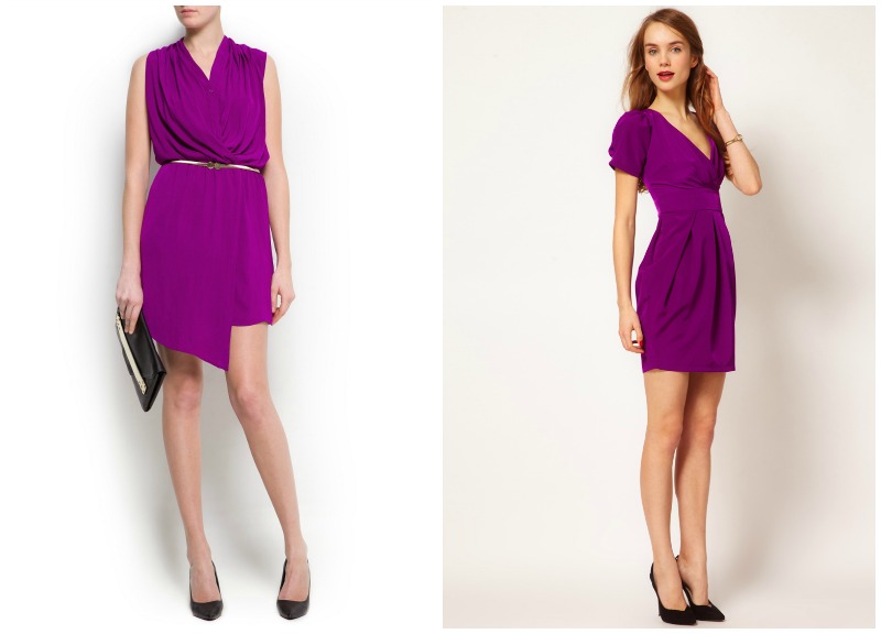 Robe violette