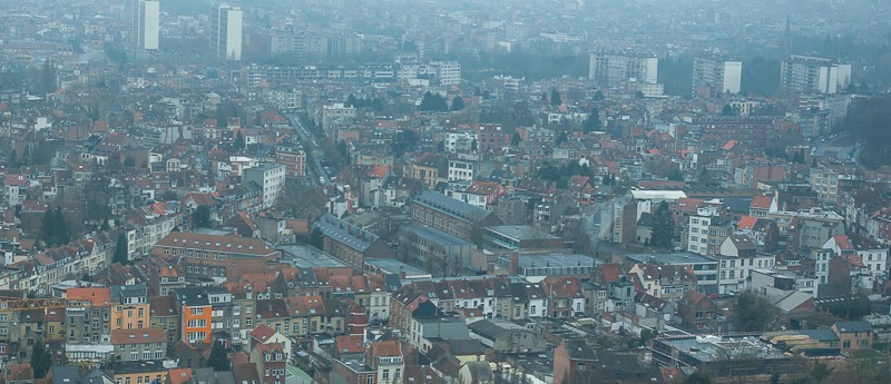 atomium vue bruxelles