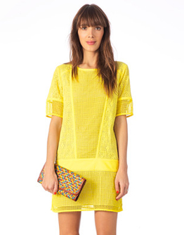 robe bash jaune monshowroom