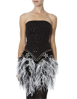 robe bustier manoush plume brandalley