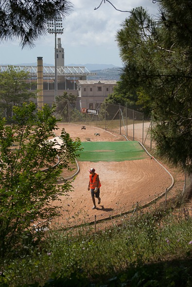 barcelone-montjuic-voitures