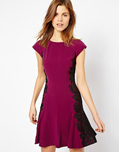 robe-mariage-bordeaux-asos-dentelle