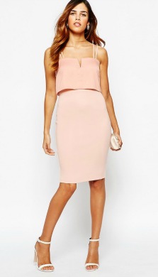 Robe-mariage-corail-bretelle