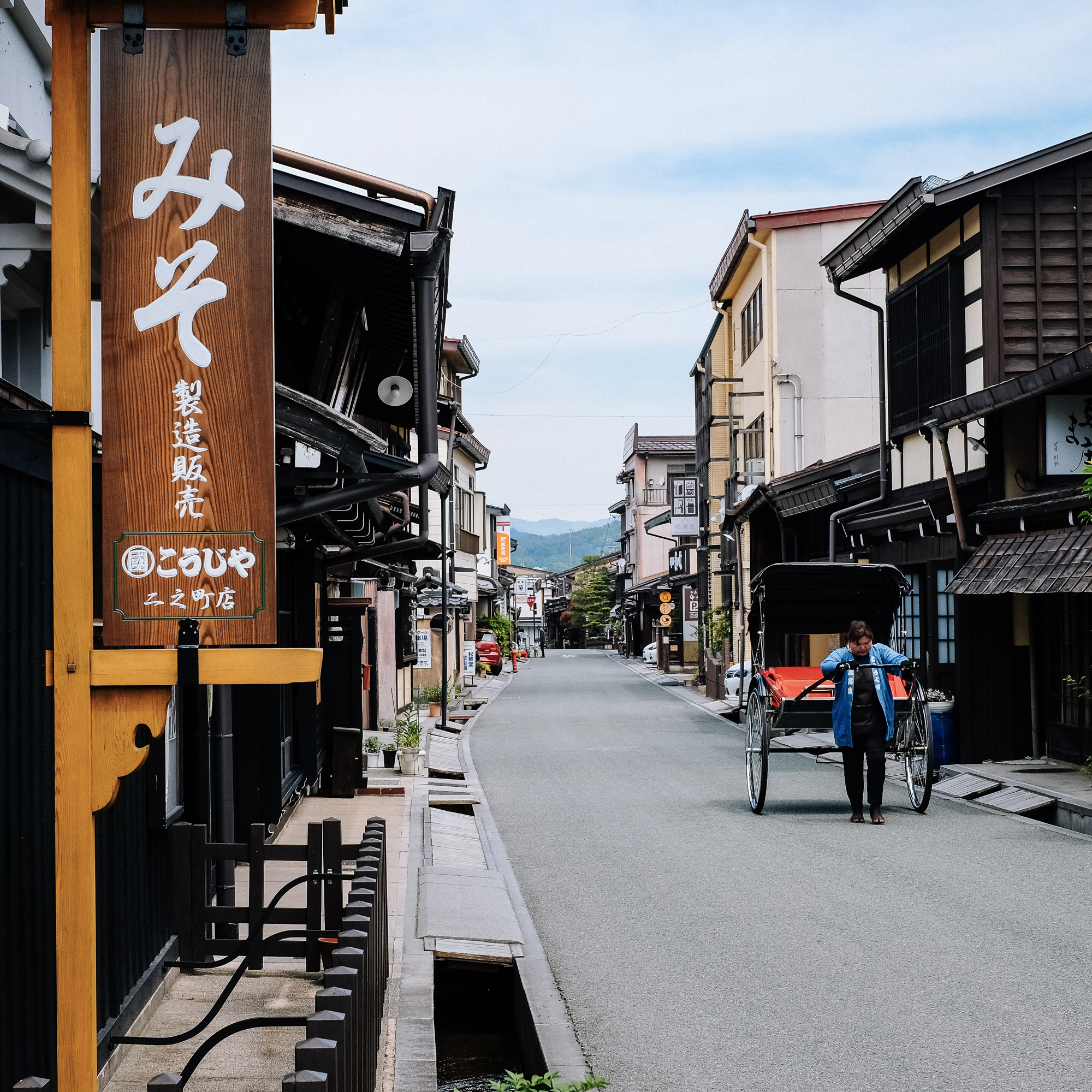 Rickshaw à Takayama